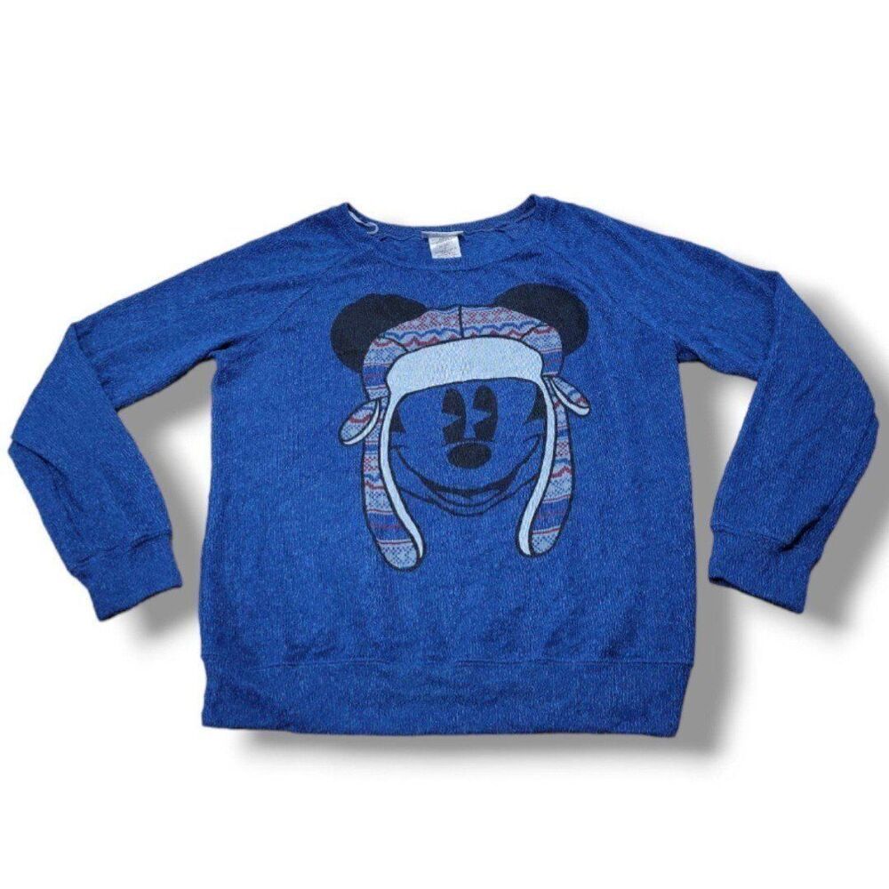 Mickey Mouse Sweater Size Medium M Disney Parks Authentic Original Knit Sweater
